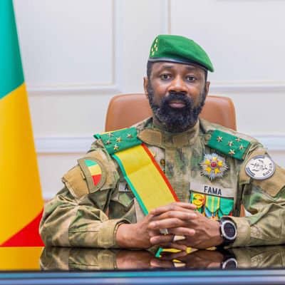 Général de l'armée Assimi GOITA, Mali